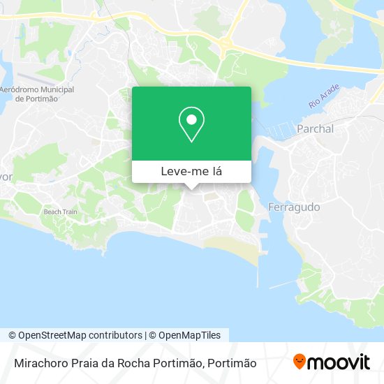 Mirachoro Praia da Rocha Portimão mapa