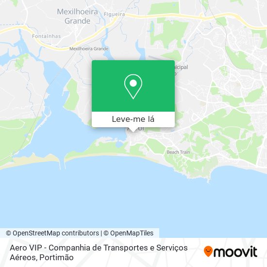 Aero VIP - Companhia de Transportes e Serviços Aéreos mapa