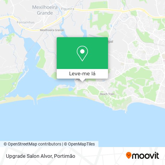 Upgrade Salon Alvor mapa