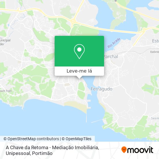 A Chave da Retoma - Mediação Imobiliária, Unipessoal mapa