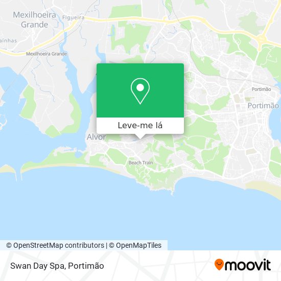 Swan Day Spa mapa