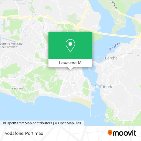 vodafone mapa