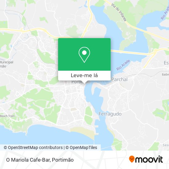 O Mariola Cafe-Bar mapa