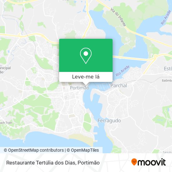 Restaurante Tertúlia dos Dias mapa