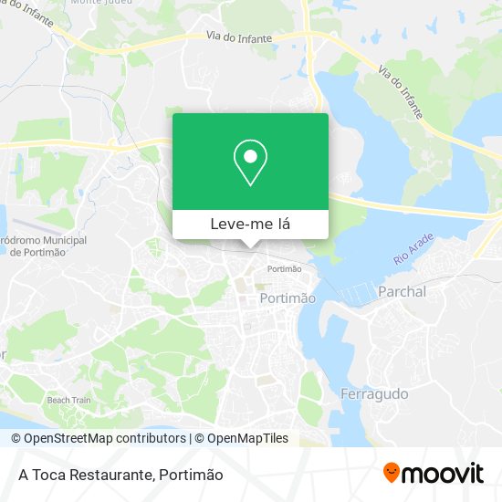 A Toca Restaurante mapa