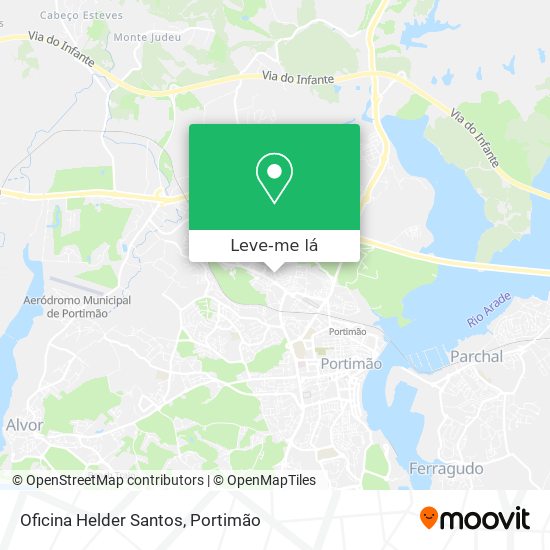 Oficina Helder Santos mapa