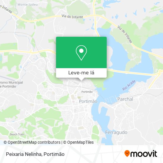 Peixaria Nelinha mapa