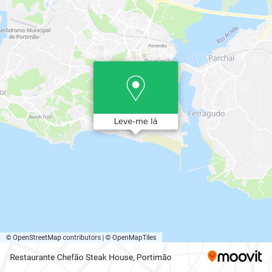 Restaurante Chefão Steak House mapa
