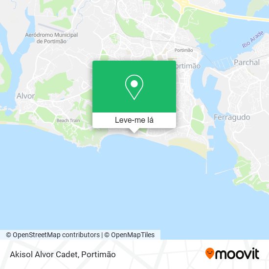 Akisol Alvor Cadet mapa