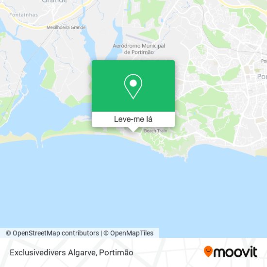 Exclusivedivers Algarve mapa