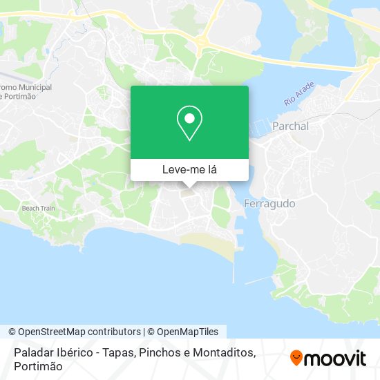 Paladar Ibérico - Tapas, Pinchos e Montaditos mapa