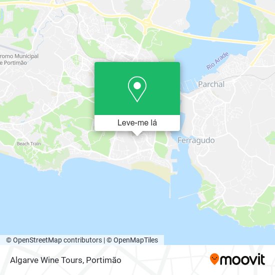 Algarve Wine Tours mapa