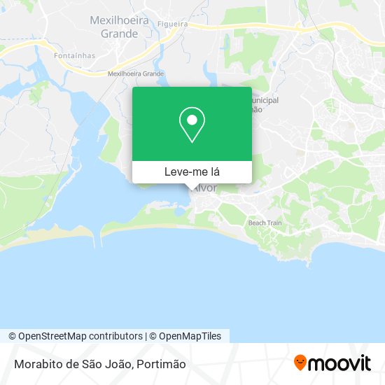 Morabito de São João mapa