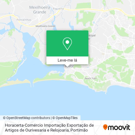 Horacerta-Comércio Importação Exportação de Artigos de Ourivesaria e Relojoaria mapa