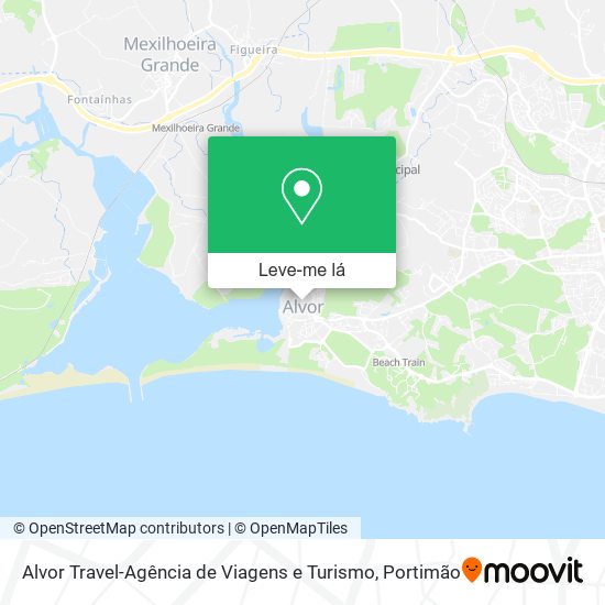 Alvor Travel-Agência de Viagens e Turismo mapa