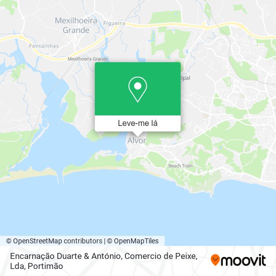 Encarnação Duarte & António, Comercio de Peixe, Lda mapa