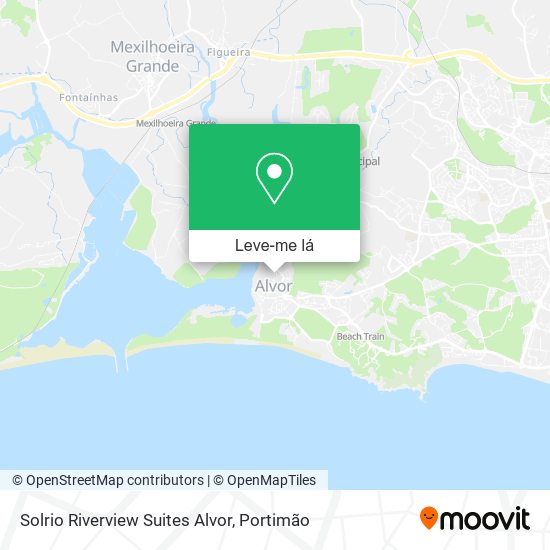 Solrio Riverview Suites Alvor mapa