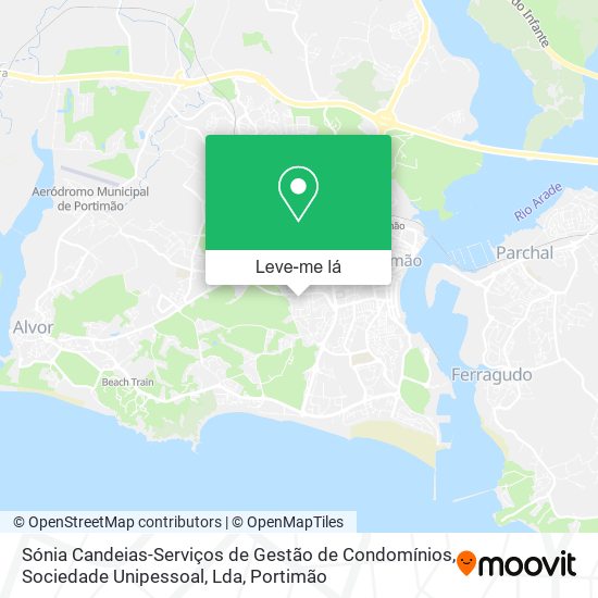 Sónia Candeias-Serviços de Gestão de Condomínios, Sociedade Unipessoal, Lda mapa