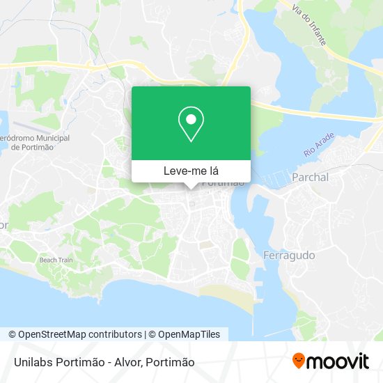 Unilabs Portimão - Alvor mapa