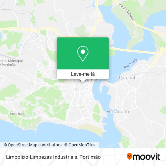 Limpolixo-Limpezas Industriais mapa