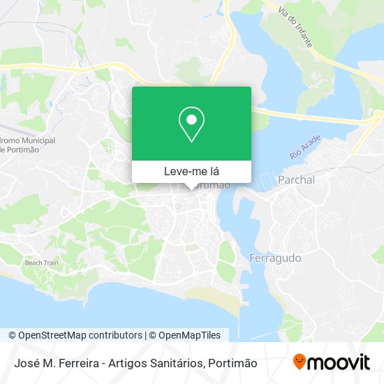 José M. Ferreira - Artigos Sanitários mapa