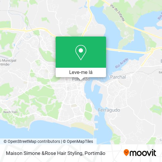 Maison Simone &Rose Hair Styling mapa
