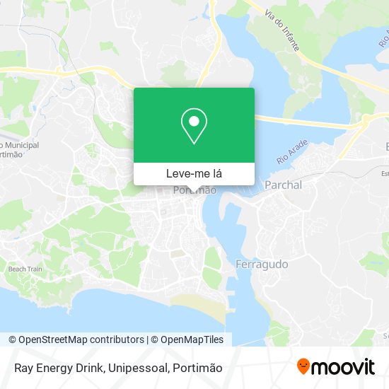 Ray Energy Drink, Unipessoal mapa