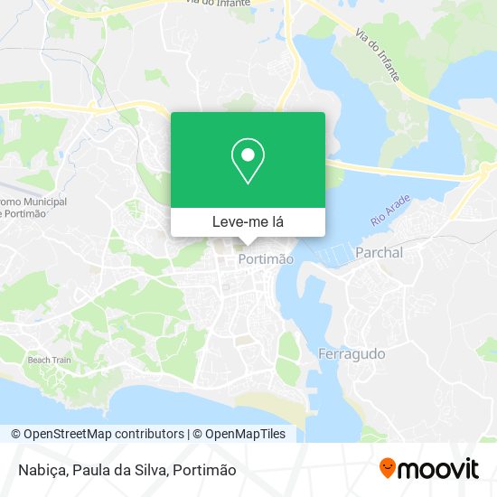 Nabiça, Paula da Silva mapa