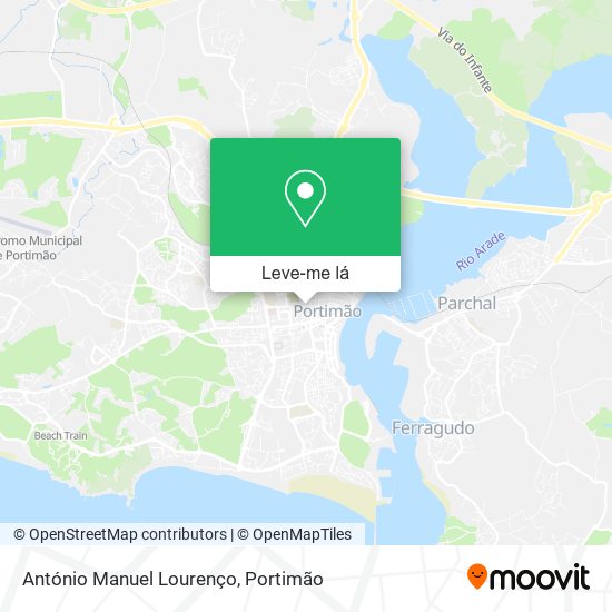 António Manuel Lourenço mapa