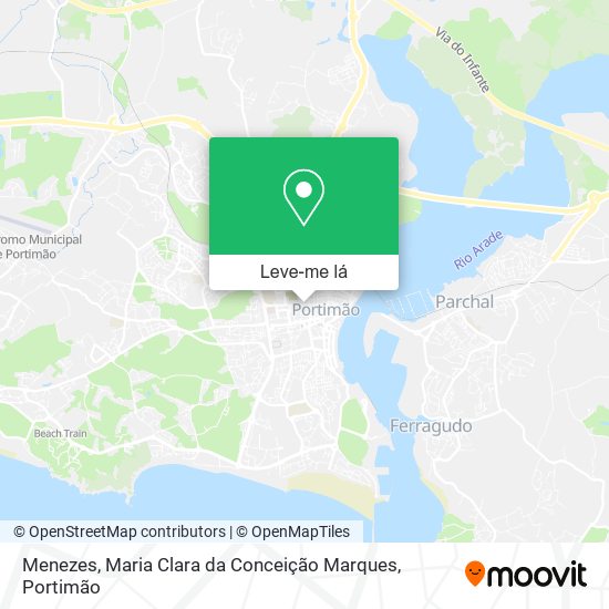 Menezes, Maria Clara da Conceição Marques mapa