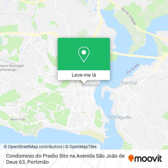 Condominio do Predio Sito na Avenida São João de Deus 63 mapa