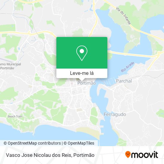 Vasco Jose Nicolau dos Reis mapa