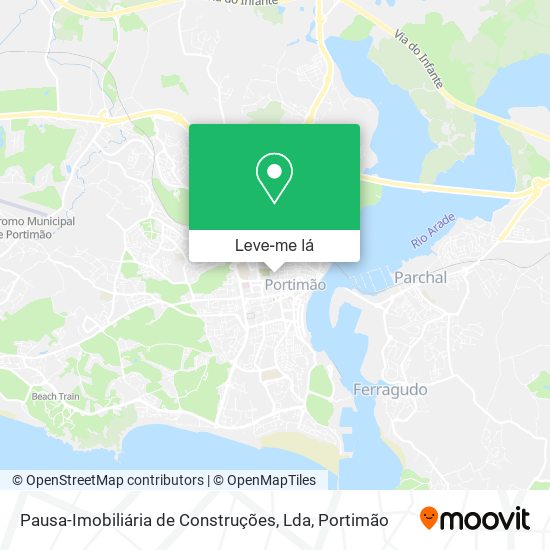 Pausa-Imobiliária de Construções, Lda mapa