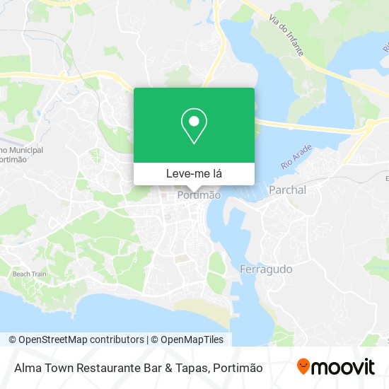 Alma Town Restaurante Bar & Tapas mapa