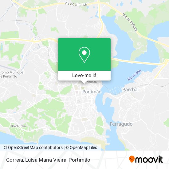 Correia, Luísa Maria Vieira mapa