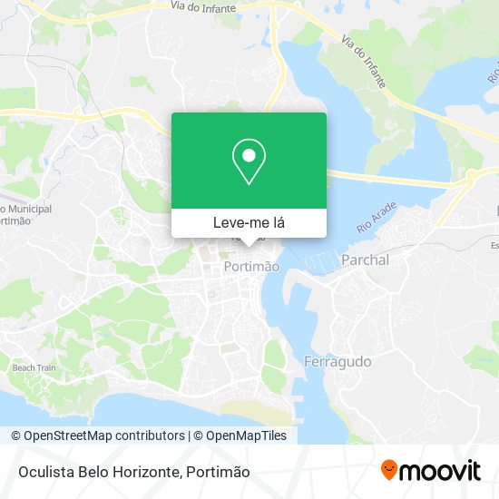 Oculista Belo Horizonte mapa