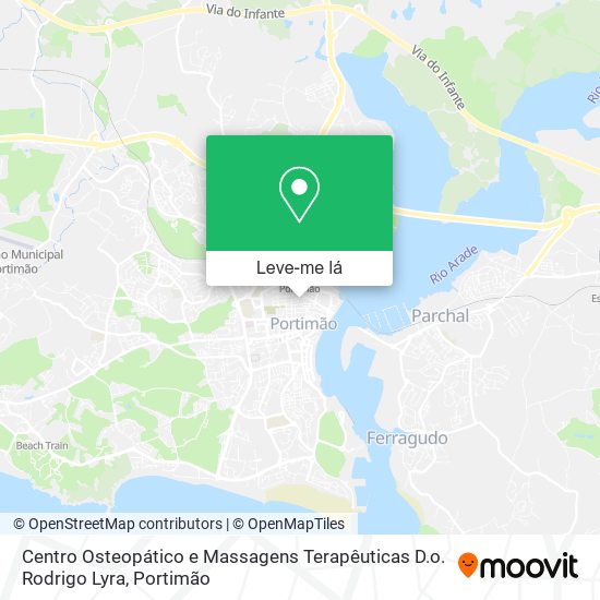 Centro Osteopático e Massagens Terapêuticas D.o. Rodrigo Lyra mapa