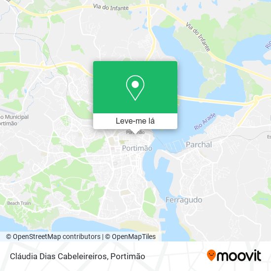 Cláudia Dias Cabeleireiros mapa