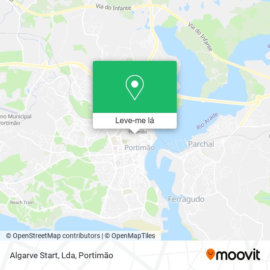 Algarve Start, Lda mapa