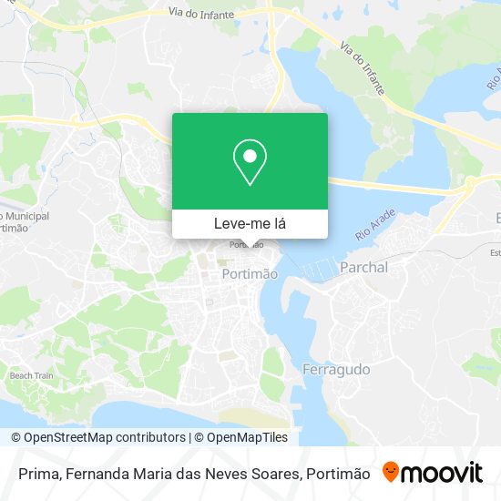 Prima, Fernanda Maria das Neves Soares mapa