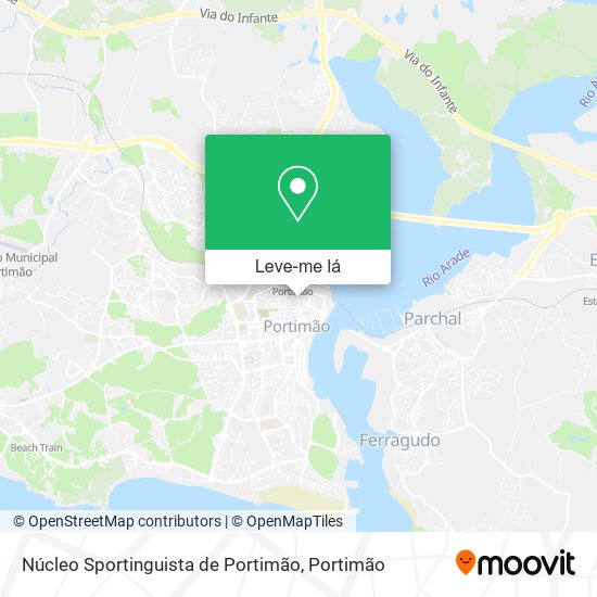 Núcleo Sportinguista de Portimão mapa