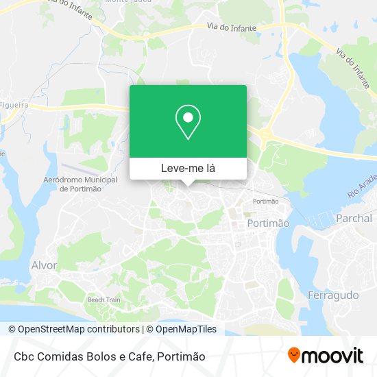 Cbc Comidas Bolos e Cafe mapa