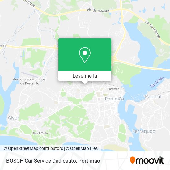 BOSCH Car Service Dadicauto mapa