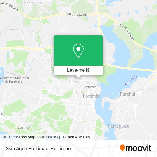 Skin Aqua Portimão mapa