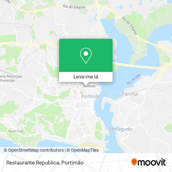 Restaurante Republica mapa