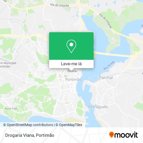 Drogaria Viana mapa