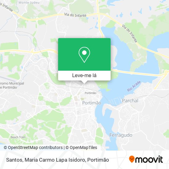 Santos, Maria Carmo Lapa Isidoro mapa