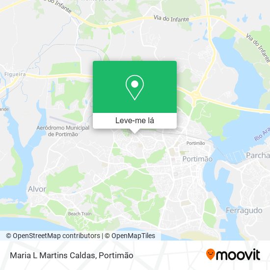 Maria L Martins Caldas mapa