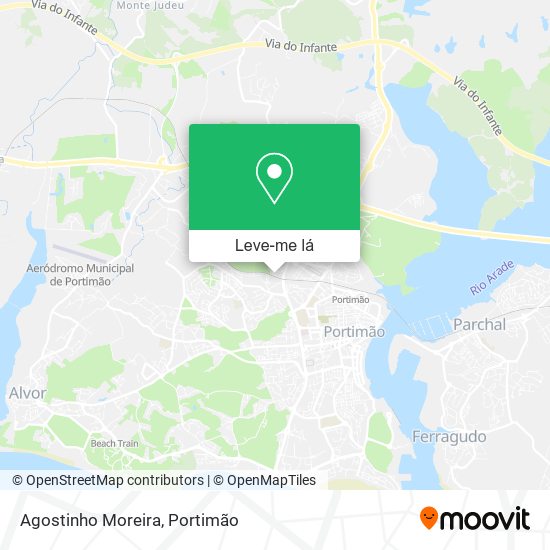 Agostinho Moreira mapa