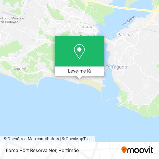 Forca Port Reserva Nor mapa